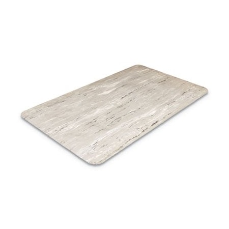 Crown Matting Technologies Crown, Cushion-Step Surface Mat, 36 X 72, Marbleized Rubber, Gray CU3672GY